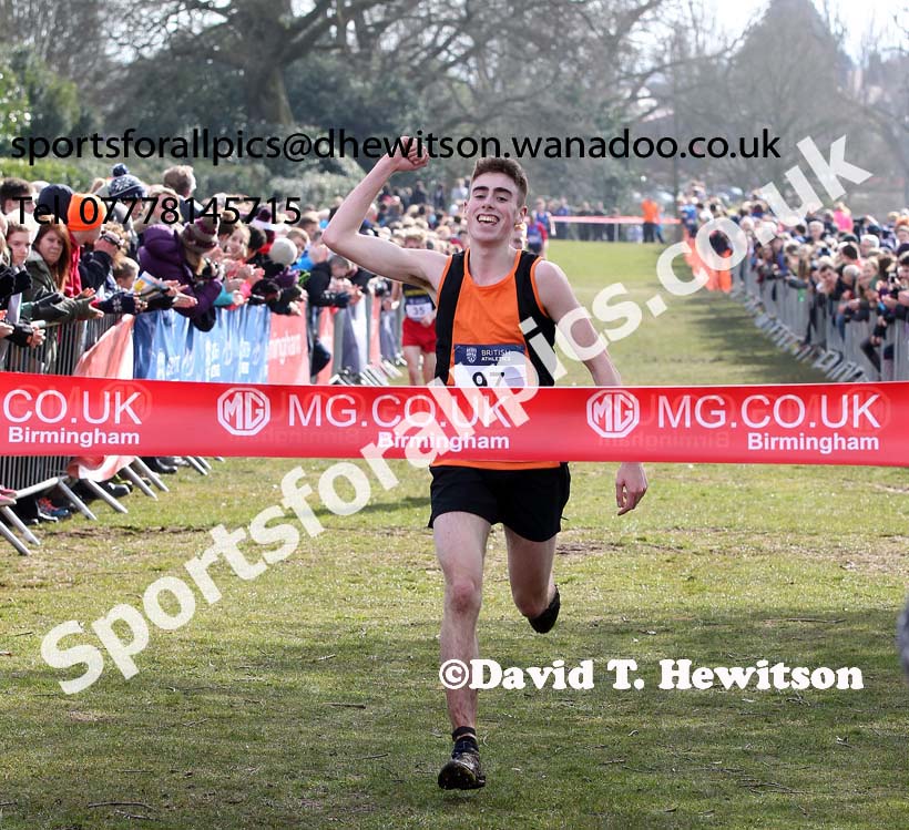 Mens under-20s Inter Counties Cross Country,  Cofton Park, Birmingham. Photo: David T. Hewitson/Sports for All Pics